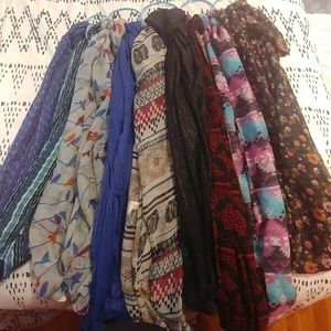 Fashion scarves! (7 circle, 2 normal)